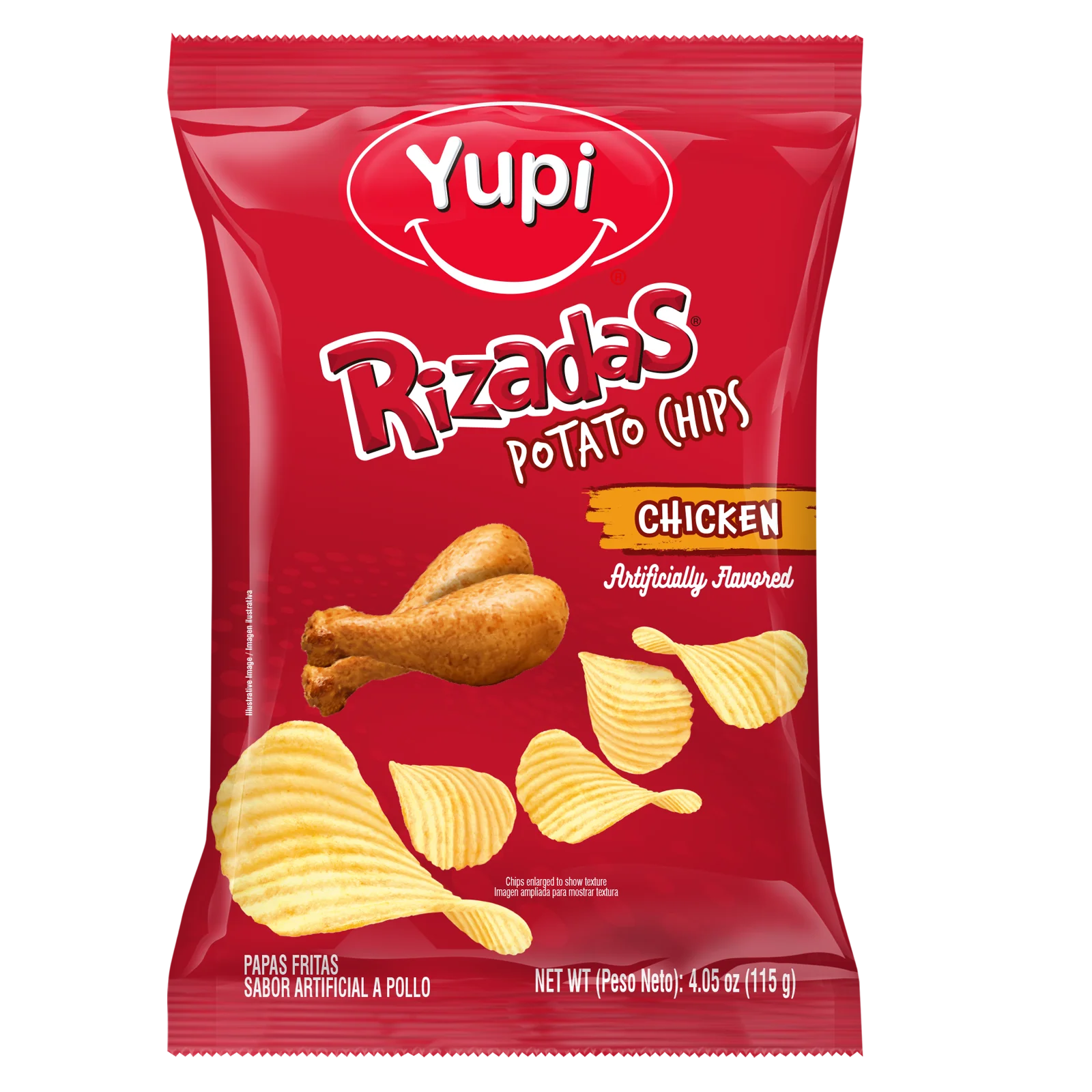 1093950 Yupi Rizadas Chicken 4 05 Oz FRONT