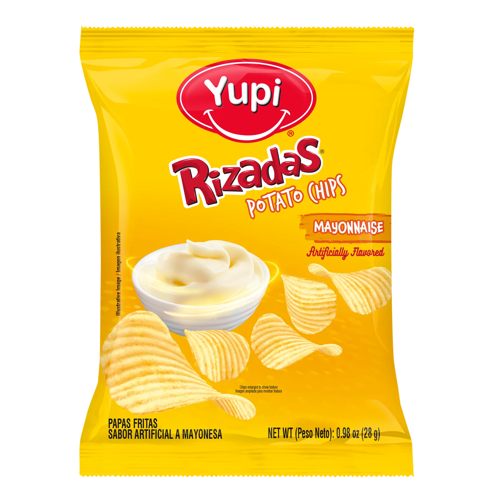 1093957 Yupi Rizadas Mayonnaise 0 98 Oz FRONT