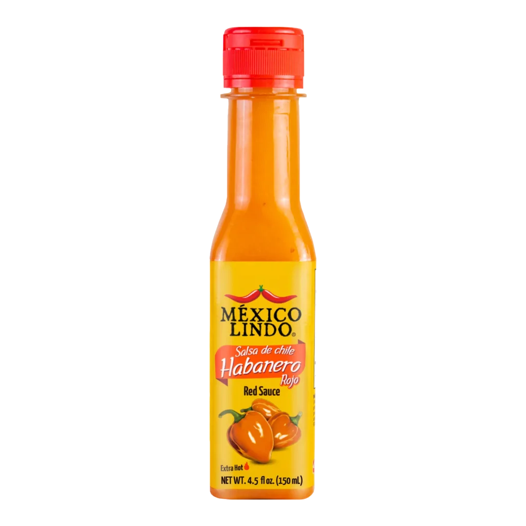 2008081 2008076 MEX LINDO SALSA HABANERA RED 12 5OZ FRONT