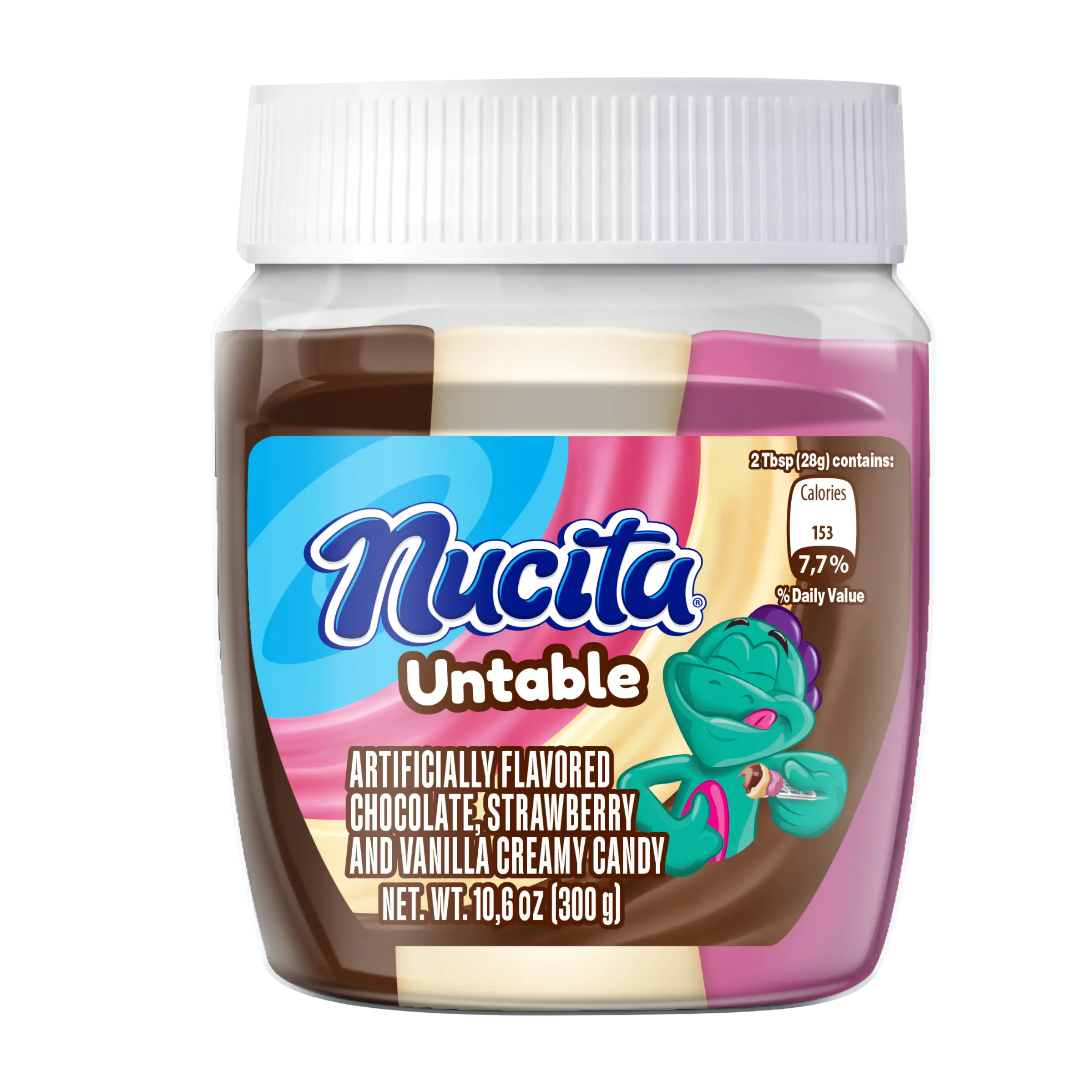 Nucita Trisabor Spreadable Jar 10 6 Oz UPDATE FRONT