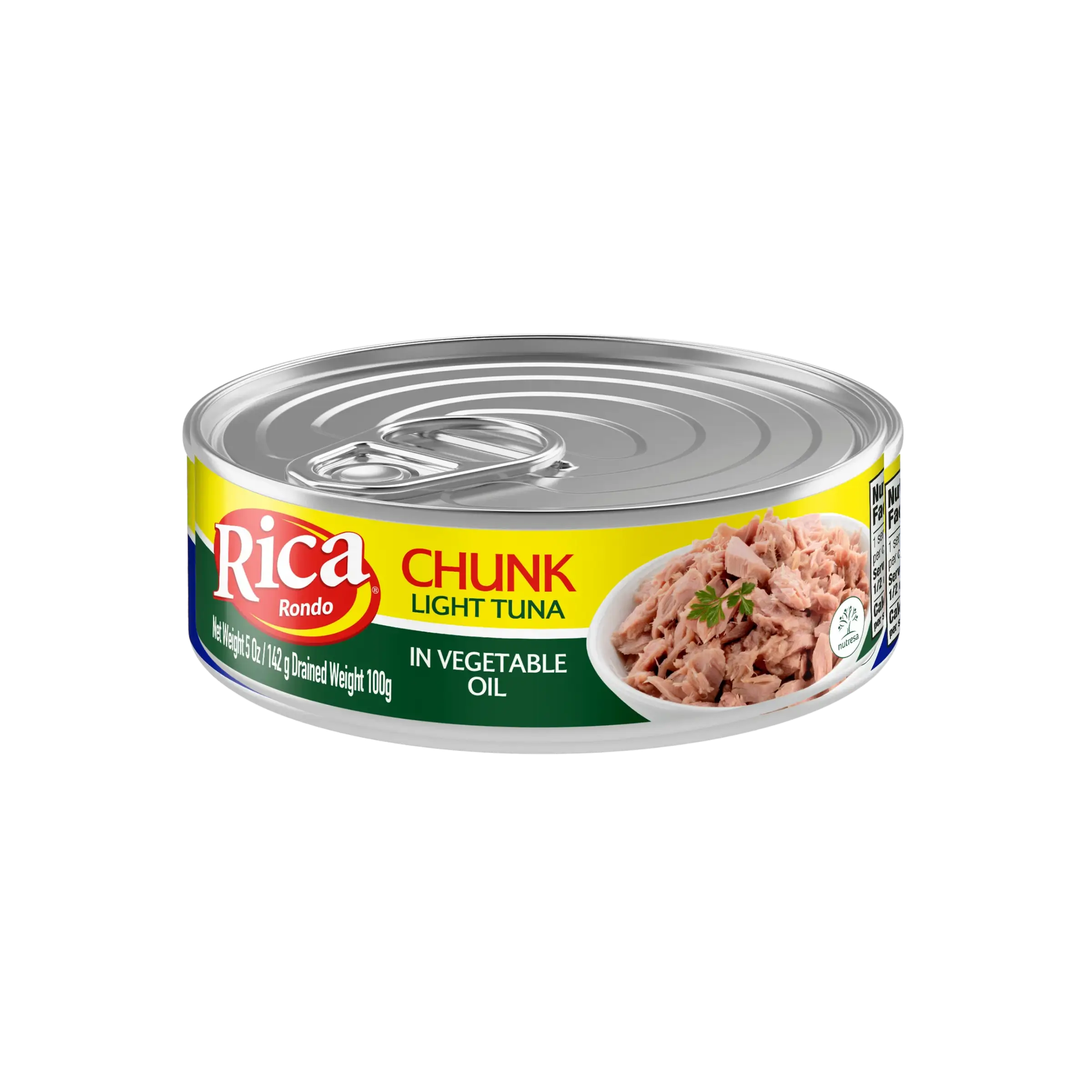 Rica Tuna Chunk In Oil 5 Oz UPDATE FRONT