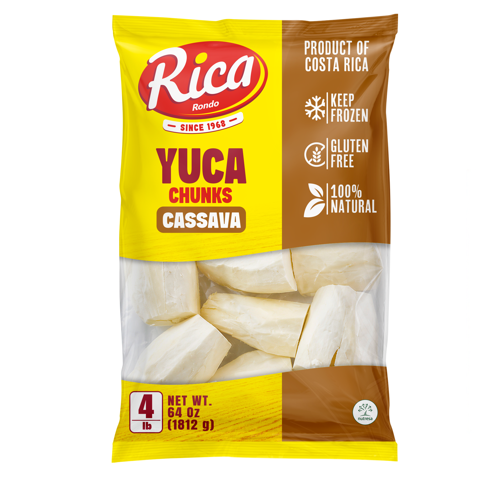 1093511 RICA CASSAVA BAG 6 64 OZ FRONT
